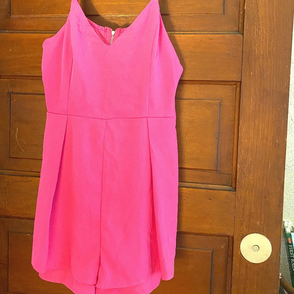 Bright Pink Romper